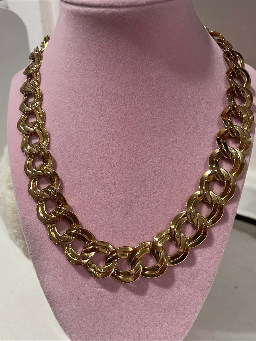 Classic Gold Link Chain Necklace - Women's Jewelry